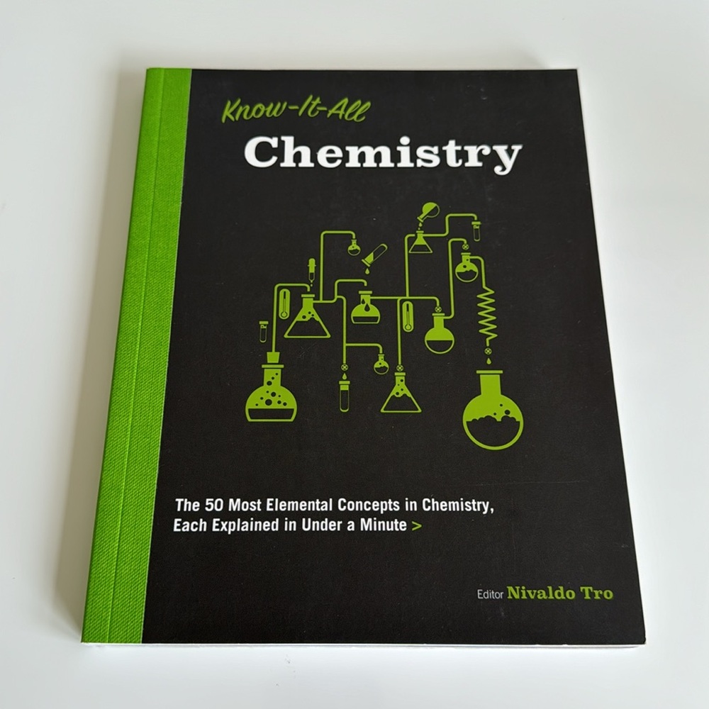 "Know It All Chemistry" soft cover book